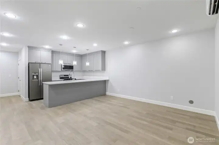 Basement Living Area