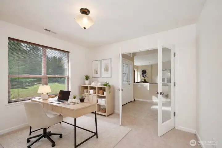 Main floor bedroom #2/office