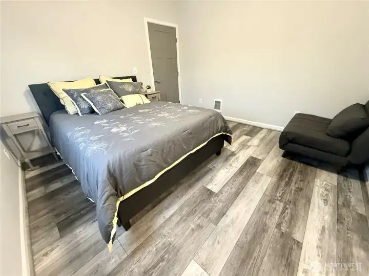 Primary suite downstairs