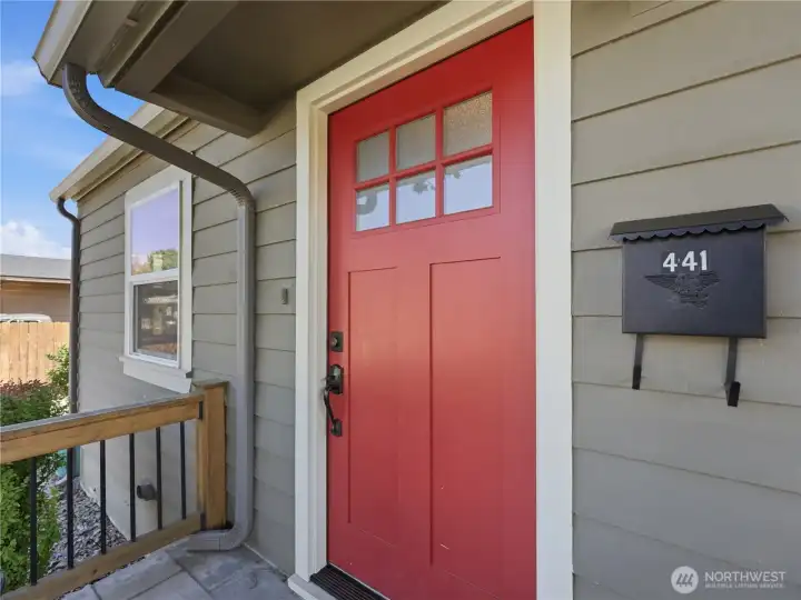 Updated home with charm and character