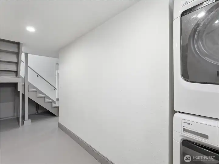Downstairs laundry