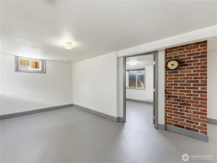 Lower living area