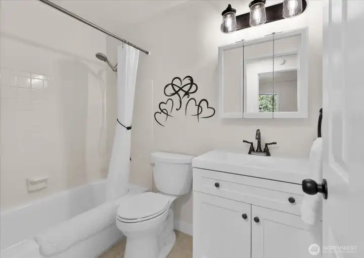 Full Guest Bathroom on Main Floor