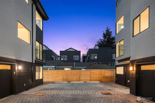 Shared spaces reimagined—this beautifully paved parking offers modern design and functionality, with easy access to your home.