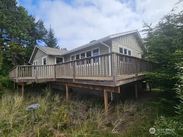 Back view of the home.
