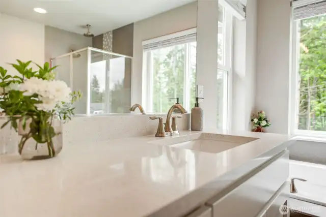 Double sinks are a must!