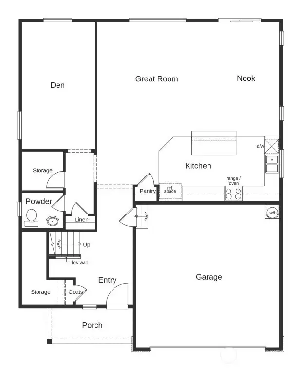 Floor Plan Level 1
