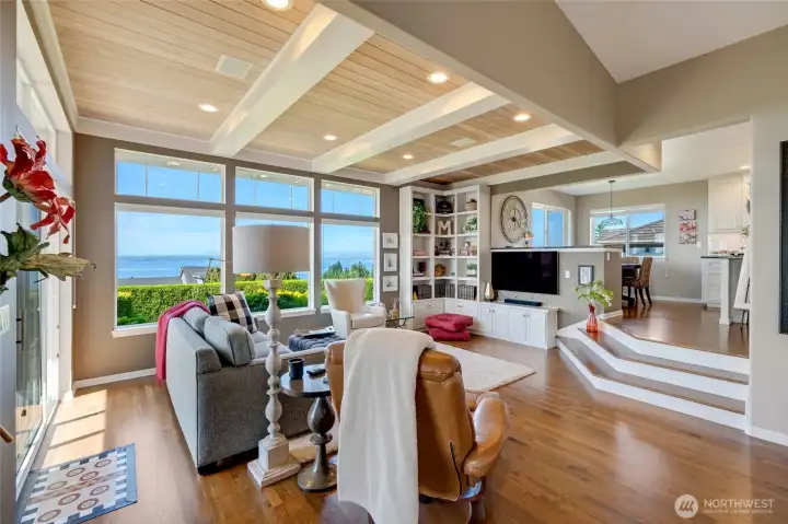 Comfortable family room.