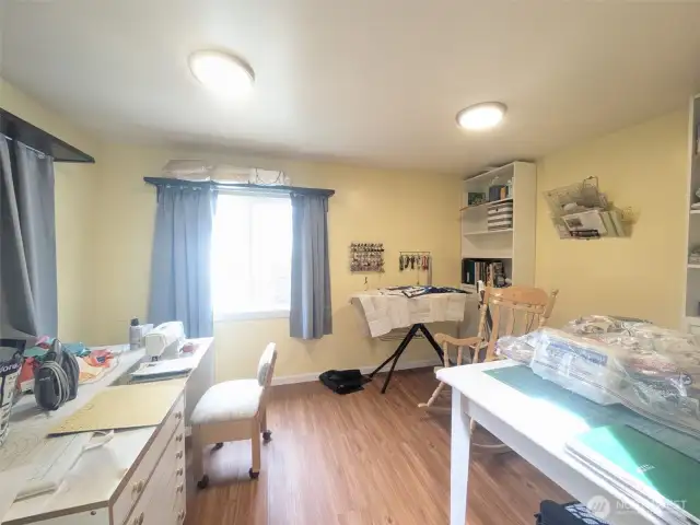 Possible bedroom #4 or den/office/craft room.