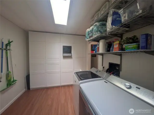 wall of storage!!