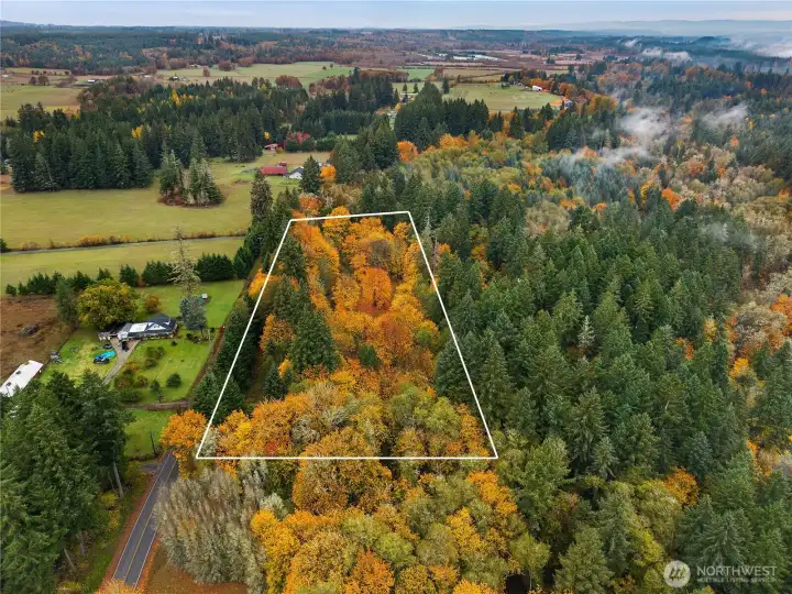 Here is your 5 +/- Ac. Building Lot - Peace and quiet!