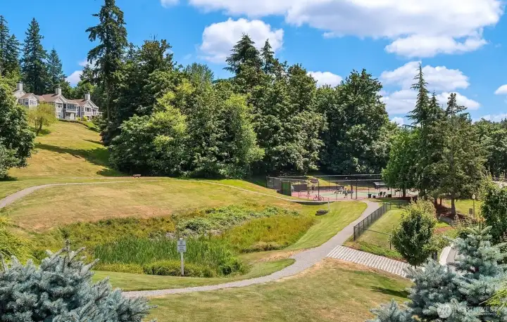 Tennis courts to enjoy