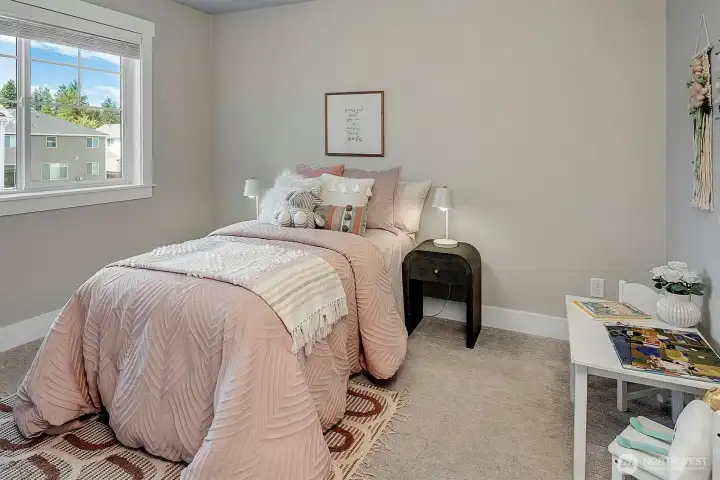 3rd bedroom on upper level