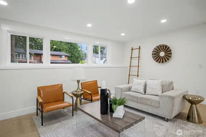 Rec Room at lower level