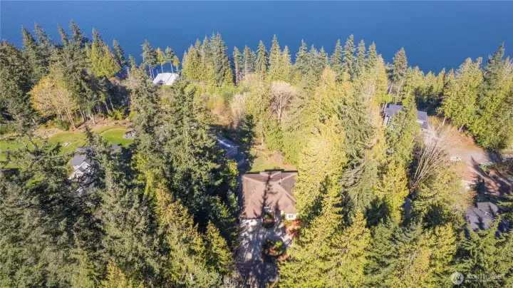 Perched above Lake Whatcom with sweeping views.