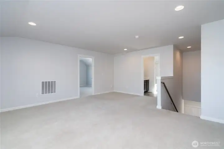 Upper large family room