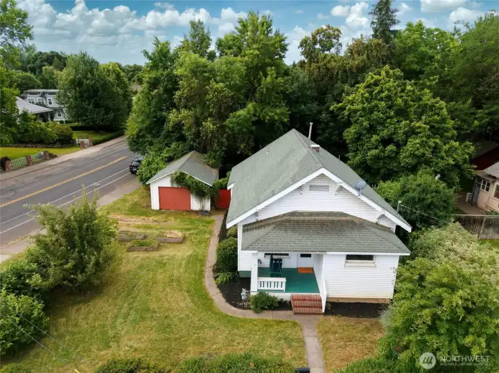 Large corner lot Large corner lot