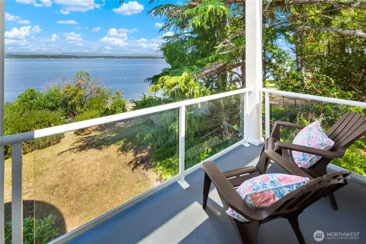 View deck off primary #1. View deck off primary #1.