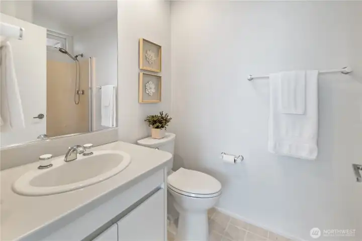 Primary #2 3/4 bathroom. Primary #2 3/4 bathroom.