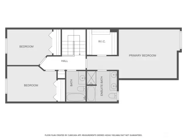 Upstairs Floorplan Layout