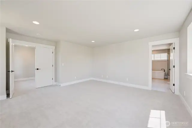 Double Door entry to Primary Suite