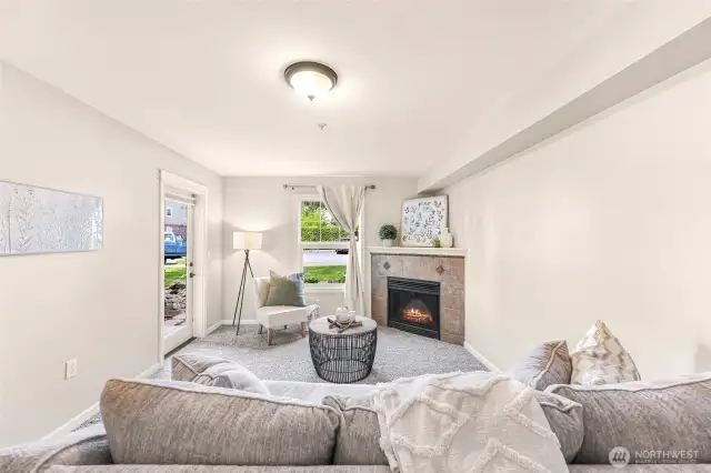 Large living room with many layout options.