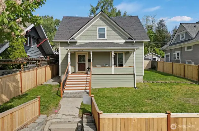 Welcome to the classic charm of this beautiful 1902 Craftsman home.