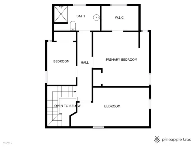 2nd level floorplan