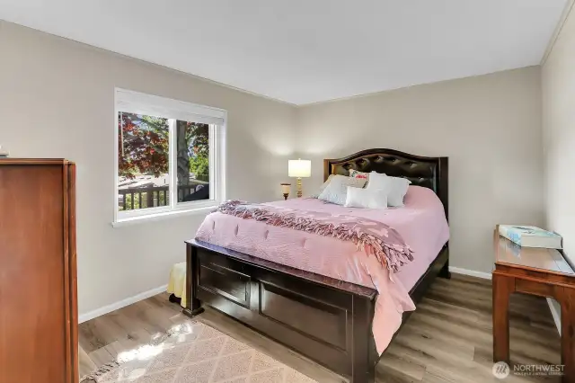 Guest Bedroom with Walk-In Closet!