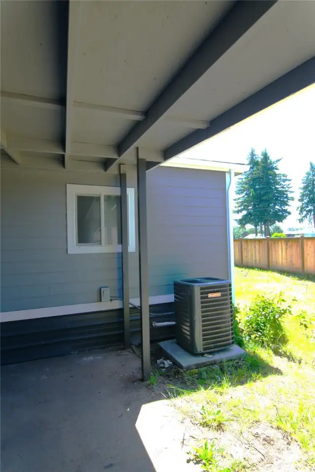 Forced air with heat pump