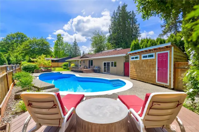 Relax in your own summer retreat
