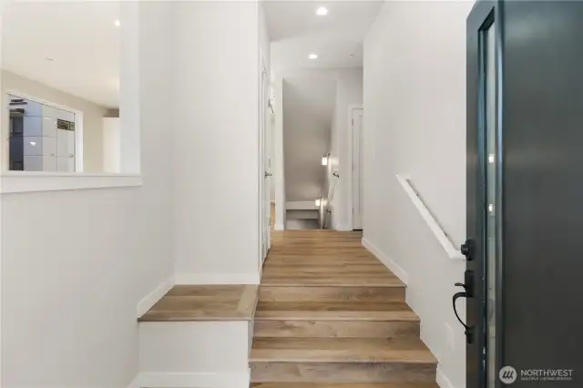 Stair to second floor