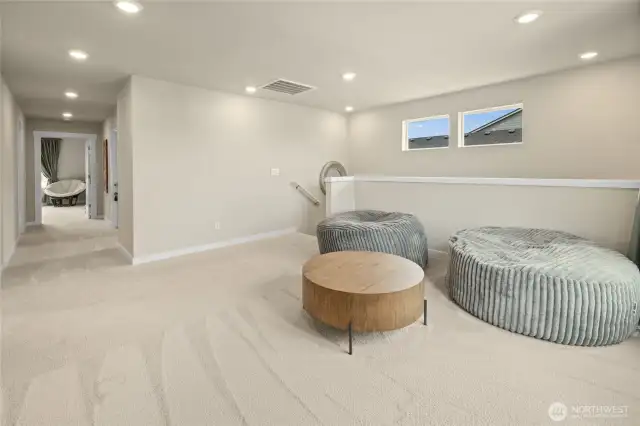 Open loft space