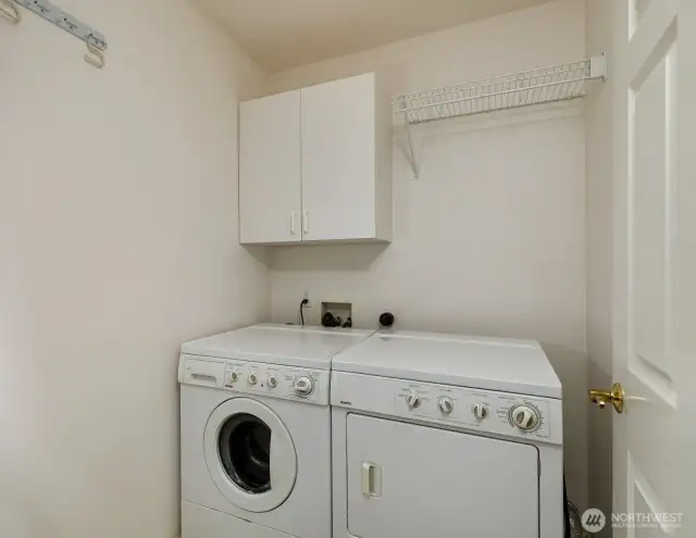 Laundry room - washer and dryer included.