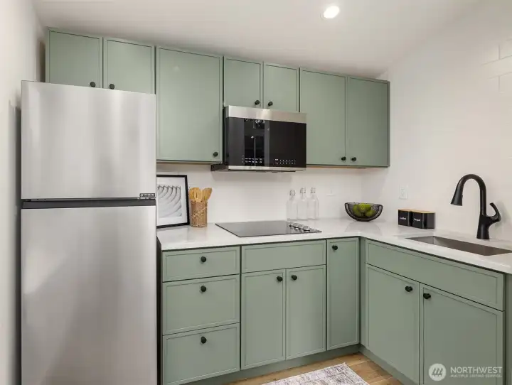 Separate ADU kitchen