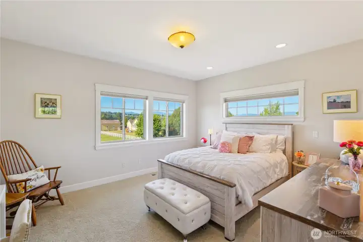Bedroom #3 featuring a private en suite