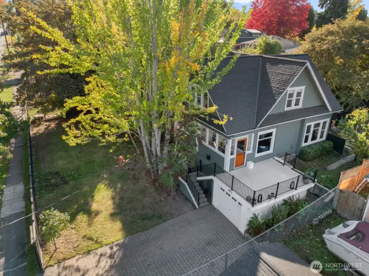 Fully fenced with plenty of parking