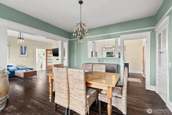 Beautiful hardwoods throughout main level