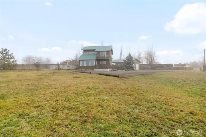 View of home from NW