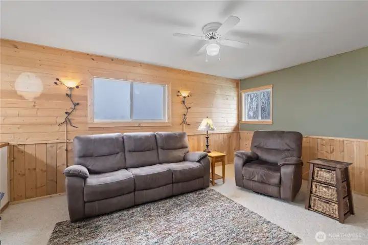 Upstairs living room; can also be a bedroom