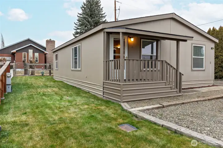 Northwest View of Property