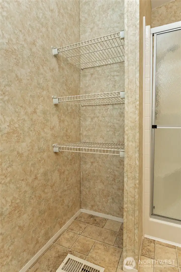 Primary Bath Storage