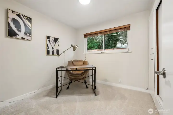 Bedroom #3 (Staged as an Office)