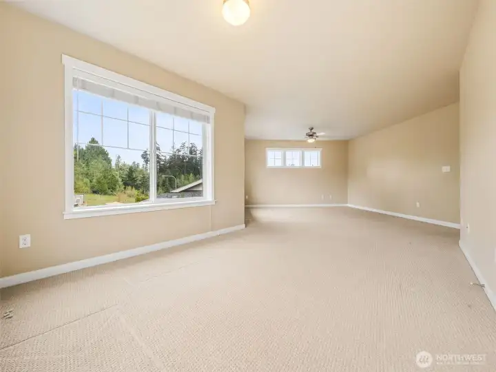 Large Primary Bedroom with sitting area