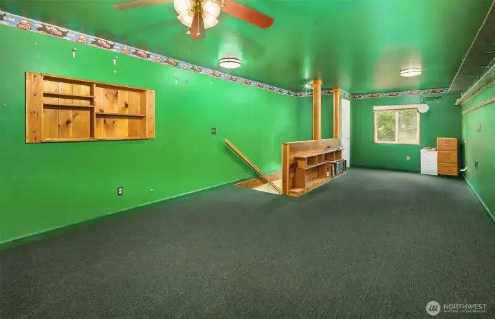 Upstairs Shop office