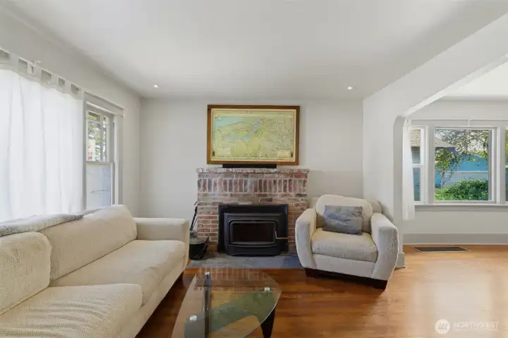Light and bright family room