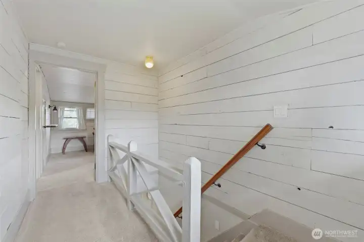 Upstairs stairwell