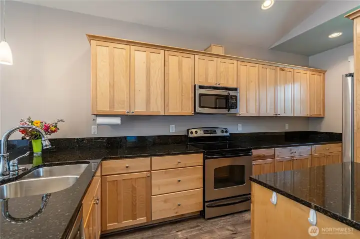 Granite countertops