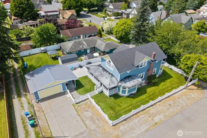 Look at this beautiful corner lot!
