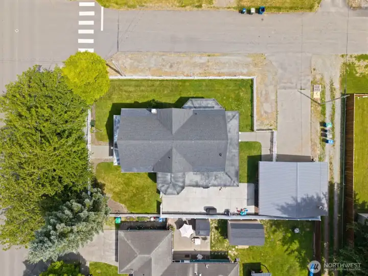 Stunning, fully fenced corner lot!